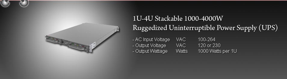 1U 1000W Uninterruptible Power Supply