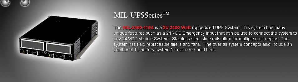 MIL-UPSSeries 2400-115A